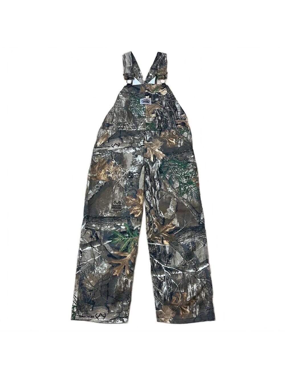 Roundhouse Boys Camo RealTree Edge Overalls Size 6